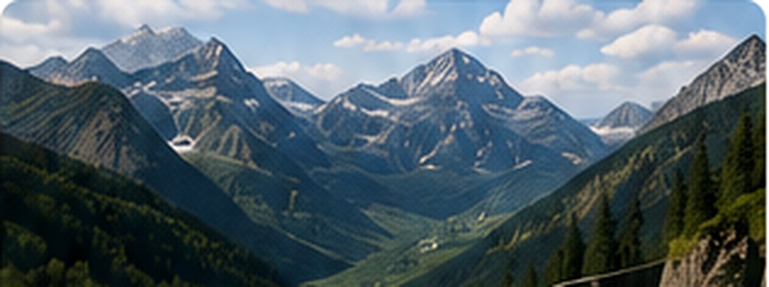 Swiss mountain landscape
